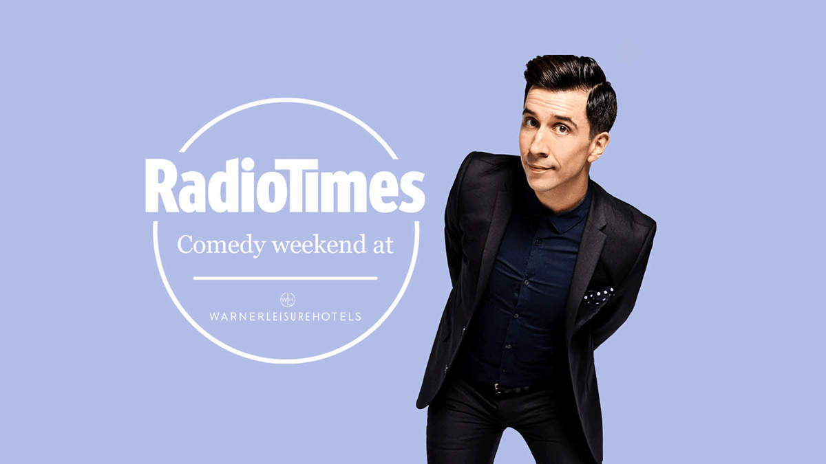 Russell Kane at the Radio Times comedy weekend at Heythrop Park