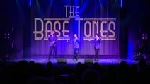 The Base Tones performing on stage in the Theatre at Heythrop Park Hotel
